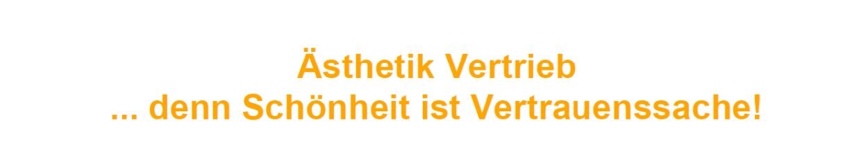 Onlineshop aesthetik-vertrieb.de